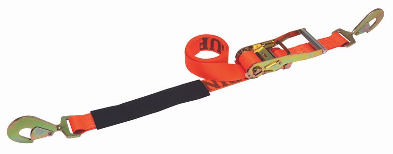 ABRASION RESISTANT SUPER EDGE WITH 10K TWISTED SNAP HOOKS 2"X 8'