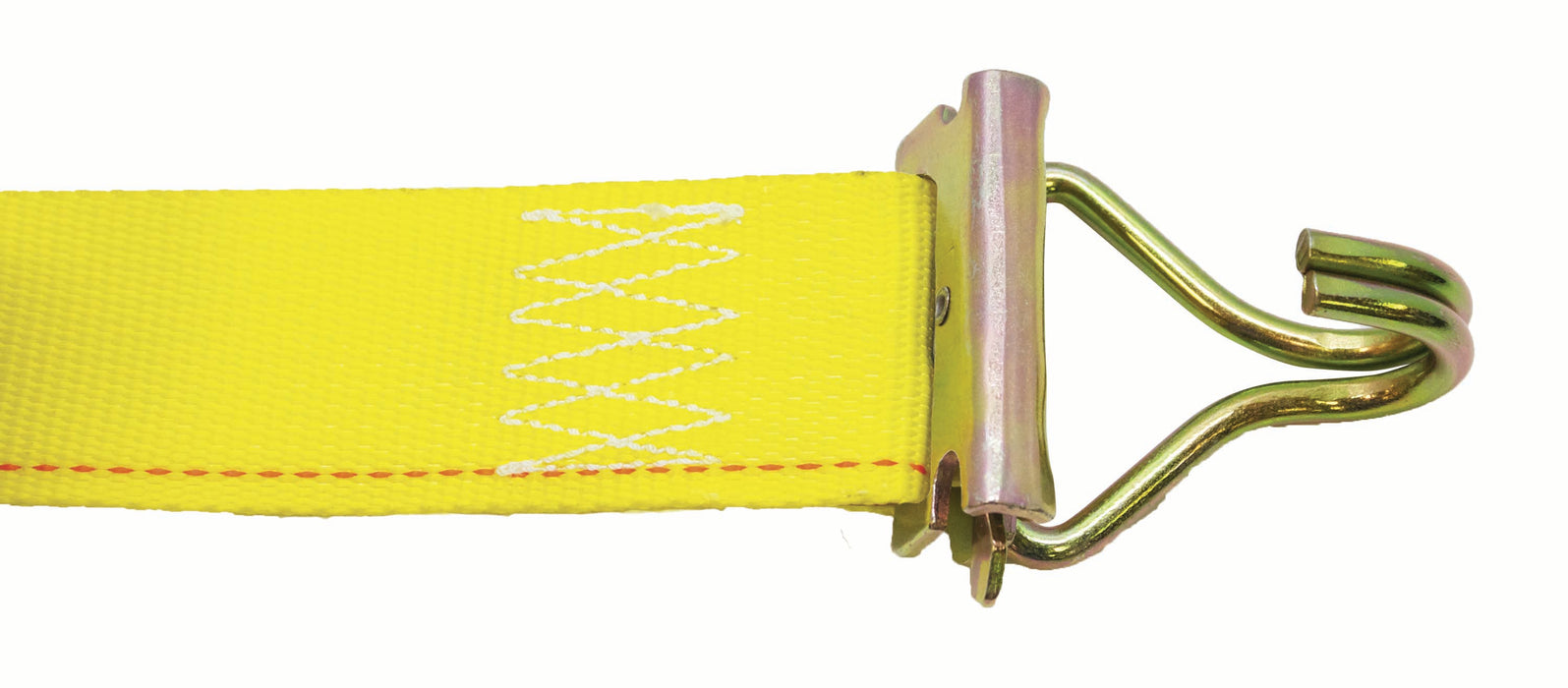 4K RATCHET STRAP 2"X12' WITH E FITTINGS & F WIRE HOOKS